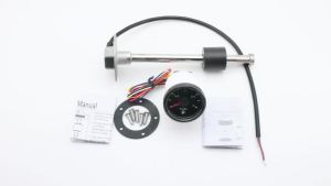 7 Color Light 52mm Fuel Level Gauge+ 0-190 ohm Fuel Float Sensor 100~500mm Oil Tank Meter Indicator For Car Boat Marine RV Yacht