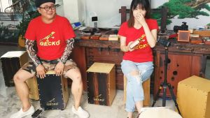 Gecko Factory Super Snare CL50 Cajon Drum Box Murah Box Quality Percussion Instruments Music Instruments Accessories Ton