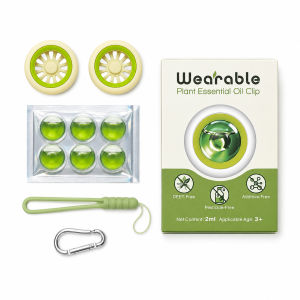 Wearable Mosquito Repellent Clip Natural Plant Essential Oil Anti Mosquito Outdoor Camping Hiking Kids Adults