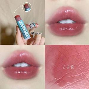 Red Grapefruit ~ Double Fruit Flavor Lip Balm Colored Lipstick Lipstick Moisturizing Base Moisturizing Moisturizing Student Fall and Winter