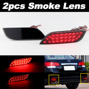 2pcs For Subaru Impreza WRX or WRX STi XV Crosstrek LED Bumper Reflector LightsTail/Brake Light Rear Fog Lamps Car Accessories