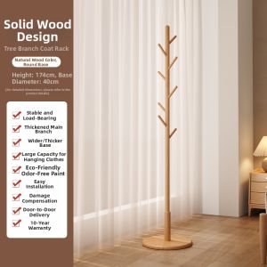 DONGMU | Multifunctional Wooden Coat Rack