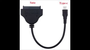 Cáp chuyển đổi USB Type-C to Sata cao cấp Tặng 1 đèn led