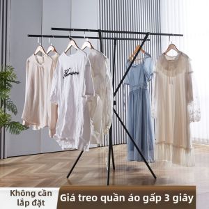 Foldable Storage Space-saving Clothes Drying Rack