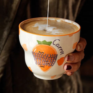 Cốc Cà Phê Bằng Gốm Sứ Dễ Thương Cốc Cà Phê Cầm Tay Cốc Cà Phê Trái Cây Cốc Cà Phê Cầm Tay Bằng Gốm Sứ Cốc Cà Phê Cầm Tay Dễ Thương