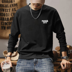 JIANMUJI | Heavyweight Cotton Autumn Winter T Shirts 260g