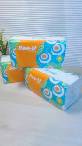 USAHA JAYA BARU Tisu See-U Facial 250 sheets Tisue Tissue See-U Paket 6 Pcs
