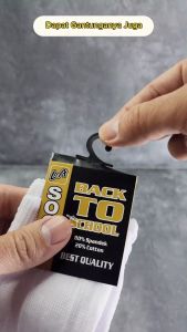 Kaos Kaki Anak Sekolah Hitam Putih SD SMP SMA Murah Grosir atk