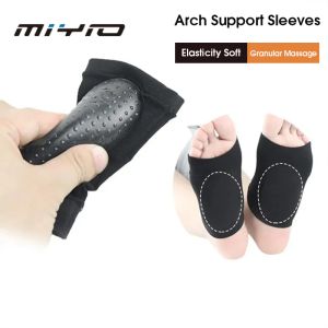 MIYIO 1 Pair Plantar Fasciitis Socks Gel Arch Support Sleeves Breathable Achilles Tendonitis Spurs Support Heel Protector
