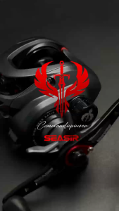 [OFFICIAL] SEASIR COMMANDO POWER Reel Pancing Baitcasting Saltwater Drag Clicker High-Speed 7.1:1 Gear Ratio 6+1 NMB Bearing Max Drag 9kg New Generation Baitcaster Reel BC Casting Reels