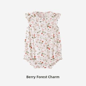 YeeHoO KIDS | Thin Summer Cotton Baby Onesie A Level