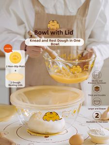 SHUEHO | Dough Mixing Heat Resistant Glass Bowl