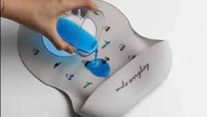 ผ้ากันเปื้อน ซิลิโคนเด็ก กันน้ำ ลายการ์ตูน น่ารัก มีที่รองเศษอาหาร