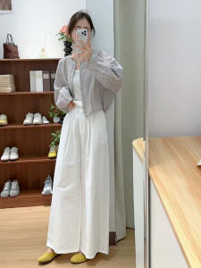 XUECAIQI | Plus Size Summer Slimming and Age-defying Single Button Sun Protection Coat