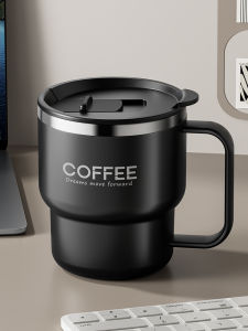 Creative Cola Pattern Stainless Steel 304 Student Couple Water Cup High Aesthetic Value Coffee Mug European Style Beverage Cup