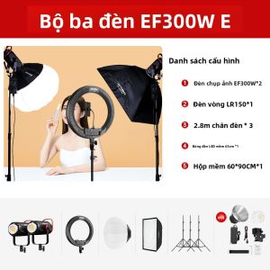 AMBITFUL | Đèn LED Vòng EF300W cho Chụp Ảnh và Quay Phim