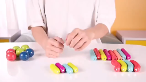 130pcs/set Magnetic Stick Balls Anak Mainan Edukasi Building Blocks Aman Stimulasi Kreativitas