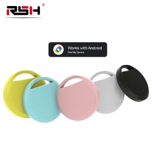 RSH Smart Tag For Android Work with Google Find Hub App Bluetooth Global Anti-loss Tracker Pets Cat Dog Animal Finder for Xiaomi