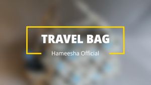 TRAVEL BAG JUMBO - Tas traveling bepergian ukuran sedang besar bahan kanvas motif multifungsi untuk pakaian baju keluarga bayi pria wanita mudik pulang kampung TTBKM TP