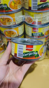 Combo 4 Hộp Cari Gà Chay 170g Vissan Date 2028 - V86