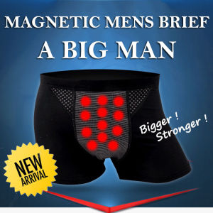 【Bundle Of 4】Strong Magnetic Men Underwear Boxer / Power of Magentic Healthly! / men underwear boxers / Mens Brief / Para Living