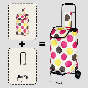 Foldable Lightweight Shopping Cart Elderly Vegetable Buying Hand Pulling Carts Portable Grocery Shopping Trolley Home Use