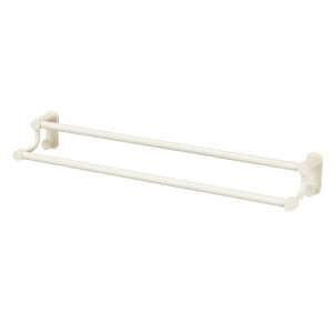 GAOERJIA | Cream Style Bathroom Towel Hanger No Drilling Required