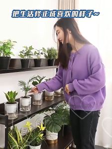OuPai Flower Rack Flower Pot Display Storage Rack Rak Bunga Rak Storan Hanging Flower Rack Wall Mounted Rack Hanging Flower Rack 花架