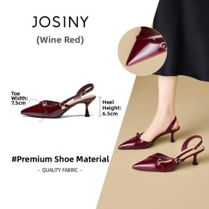 Josiny | Hollow-back Pointed Toe High Heels Pumps
