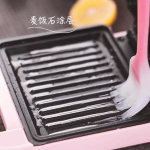 Shuoning Sandwich Maker Pemanggang Roti Toaster Anti Lengket Low Watt Garansi 1 Tahun/ Shuoning Pemanggang Roti Toaster/ Alat Pembuat Toaster Anti lengket Panggangan Roti Sandwich/ Mesin Panggang Roti Praktis