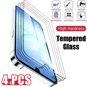 1-4PCS Tempered Glass For Samsung Galaxy A06 A16 A36 A56 A17 A07 A04e A06 A03 Core A24 A15 A26 A03 A02s 4G 5G Screen Protector