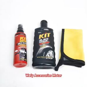 Paket Isi 3 - Kit Black Magic Tire Gel & Aksesoris Perlengkapan Mobil
