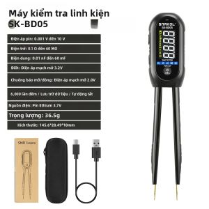SNAKOL SK-BD05 LCR SMD ESR Máy Kiểm Tra Cầu Nối Thông Minh Nhíp Màn Hình Kỹ Thuật Số Đồng Hồ Vạn Năng Để Kiểm Tra Điện Trở Điện Dung Điện Cảm Kiểm Tra Điốt Liên Tục