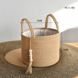 Large Household Clothes Basket Storage Organizer For Baby Toys
