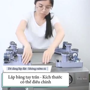 Giá đỡ tủ lạnh 2 cánh 4 cánh Chân kệ máy giặt và tủ lạnh - Giá đỡ quạt điều hòa Inox cao cấp