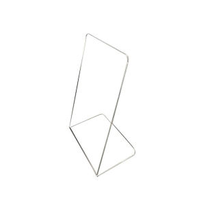 Acrylic Table Card QR Code Transparent Display Stand Desk Sign Holder Business Label Information Tag Educational Demonstration