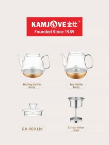 Kamjove | Bình Đun Điện Thông Minh Của Kính