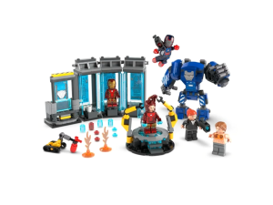 LEGO Super Heroes Marvel 76315 Iron Mans Laboratory: Hall of Armour (384 Pieces)