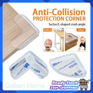 1/4PCS Corner Edge Guard Transparent Silicone Protector L Shape Anti-Collision Baby Safety Desk Edge Guard Child Furniture Corner Cover