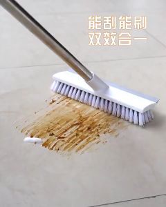 Chổi chà sàn nhà tắm 2 trong 1 thế hệ mới Chổi cọ sàn và gạt nước