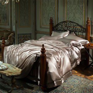 Custom Luxury Silk Bed Set