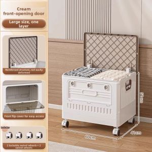 TAILI | Foldable Large Capacity Bedroom Storage Box with Wheels