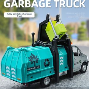 YILIXING | Large Durable Alloy Garbage Truck Toy
