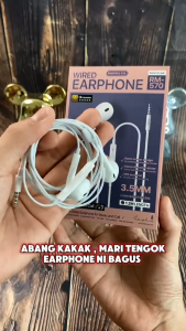 Fon Telinga REMAX OFFICIAL Semi In Ear Flat Earphone 3.5mm Stereo Super Bass HD Music HiFi Earfone Android Original With Built In Mic Volume Control Phone Call Earphones LRRM570