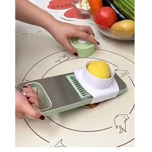 PARUTAN SAYUR BUAH 5 IN 1ANTI KARAT MULTIFUNGSI/ VEGETABLE CUTTER STAINLESS/ ALAT PARUT MANUAL SERBAGUNA