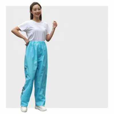 Thickened Waterproof Rain Pants for Men And Women Lower Body Cycling Tea Picking Wear Resistant Heavy Rain Pants Motorcycle Equipment Accessories