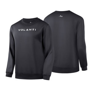 VOLANTI | Round Neck Sport Sweatshirt Long Sleeve