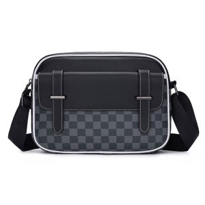 Classic PU Leather Men Sling Bag Man Crossbody Beg Silang Lelaki Beg Sandang 斜挎包男 单肩包男 H009