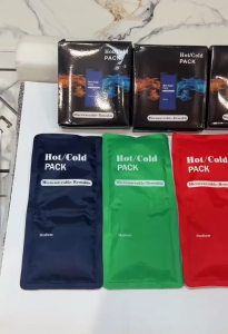 ZH014 Gel Hot Cold Compress Pad Heating Ice Cooling Packs for Fever Reducing Sports Reusable Microwavable