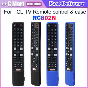 ⭐【LazTop Seller】For TCL Android LED Smart TV RC802N FMR1 No Voice Remote Control TCL YUI1 YAI2 YLI3 55X2US 65P20US 65X2US U55C7006 U65C7006 U75C7006 49C2US 55C2US 65C2US